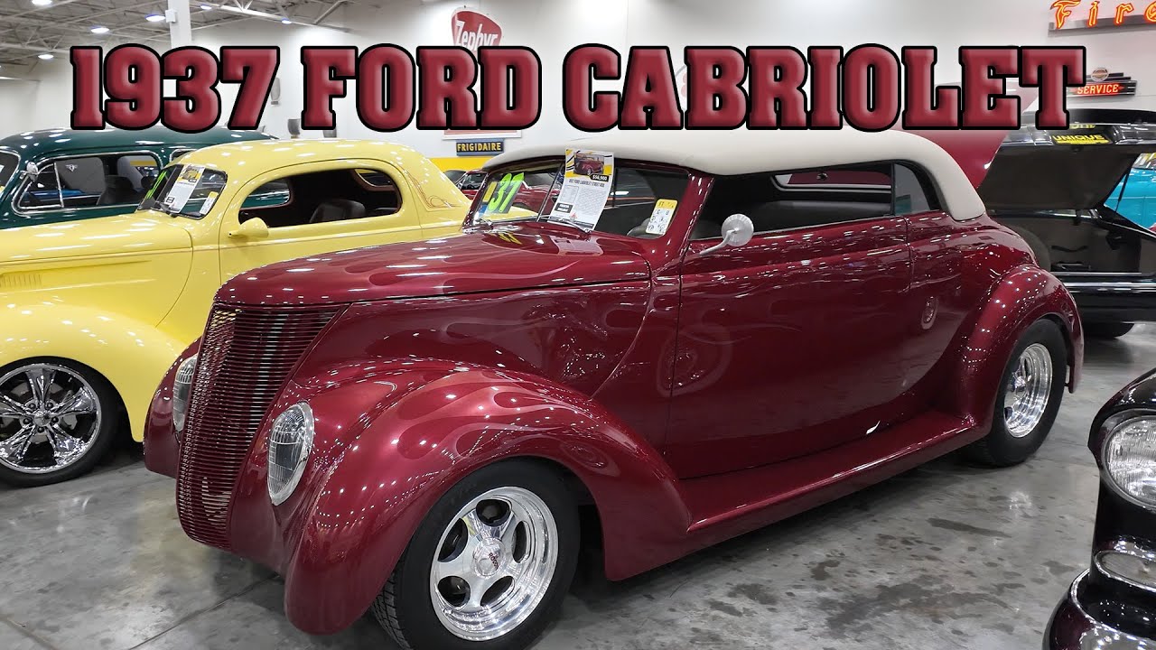 1937 ford cabriolet for sale at unique classic cars mankato minnesota