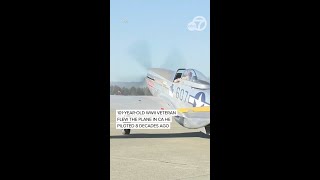 101-year-old WWII veteran flew the plane in CA he piloted 8 decades ago
