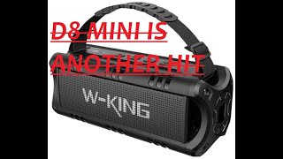 W-King D8 Mini 30W Portable Bluetooth Speaker Review.