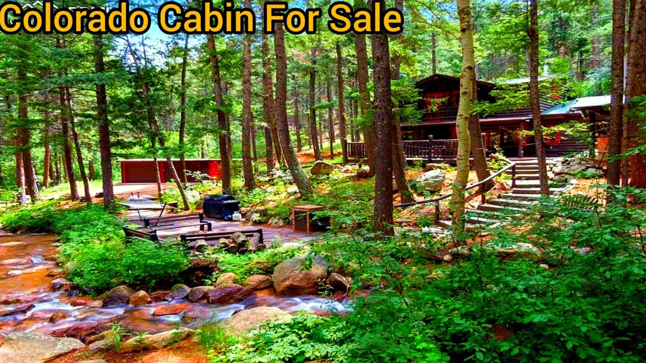Colorado Log Cabin For Sale Colorado Mountain Cabin For Sale