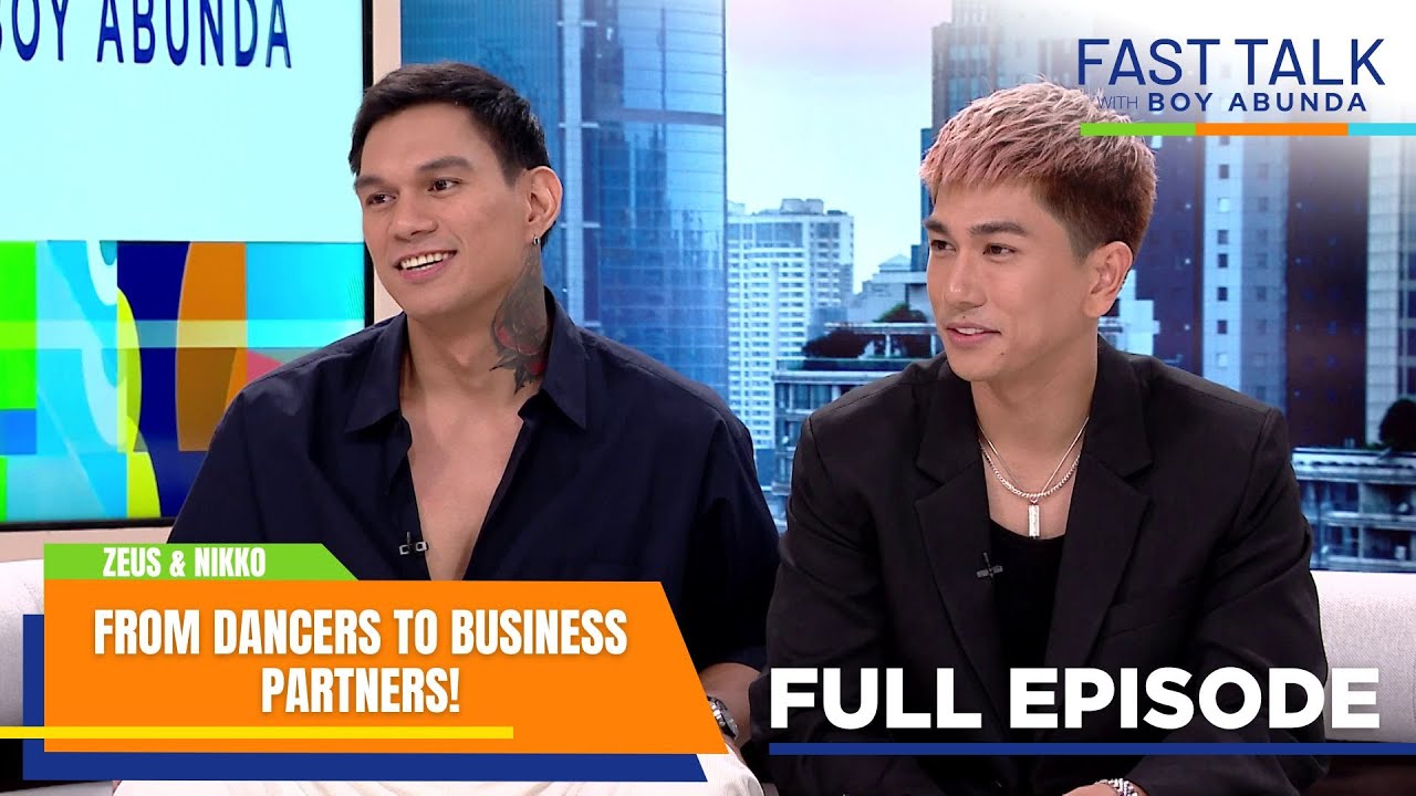Fast Talk with Boy Abunda: Zeus at Nikko, from dancers to business partners! (Full Episode 647)