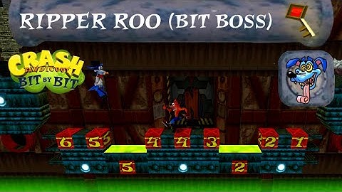 BOSS: Ripper Roo - Crash Bandicoot: BIT By BIT (Crash Bandicoot: Back In Time)