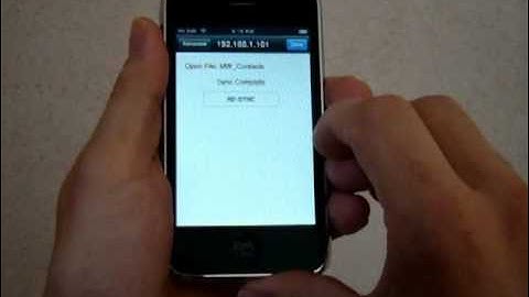 Filemaker 10 database on the iPhone and iPod Touch