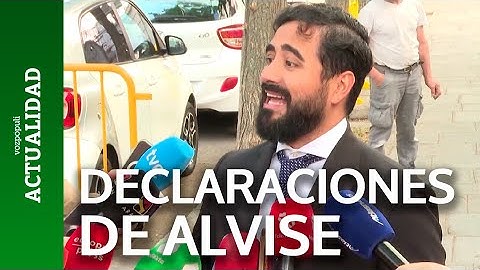 Palabras de Alvise tras declarar en el Supremo