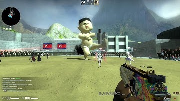 CSGO ZOMBIE ESCAPE ze_best_korea_v1 All Stages On Ghostcap