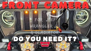 Jeep Gladiator & Wrangler JL Front View Camera Install+ The Update Status.