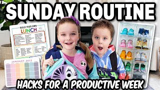 10 SMART SUNDAY HACKS for a Productive Week!
