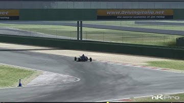 netKar Pro 1.1 Beta 2/3 : F1600 lap around Aosta