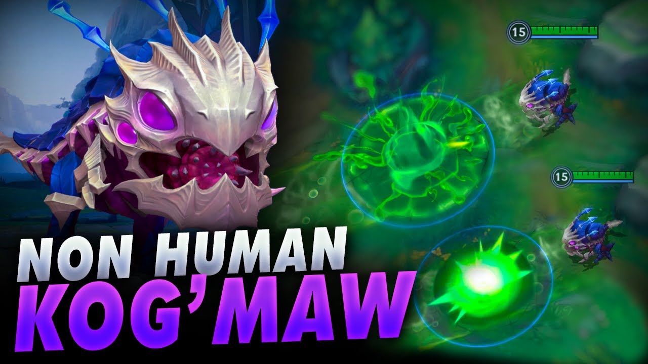 Kog Wild Rift Gini Dong 😗 Se-Sekali Hero Monster Non-Human - Hero Baru Kogmaw The ...