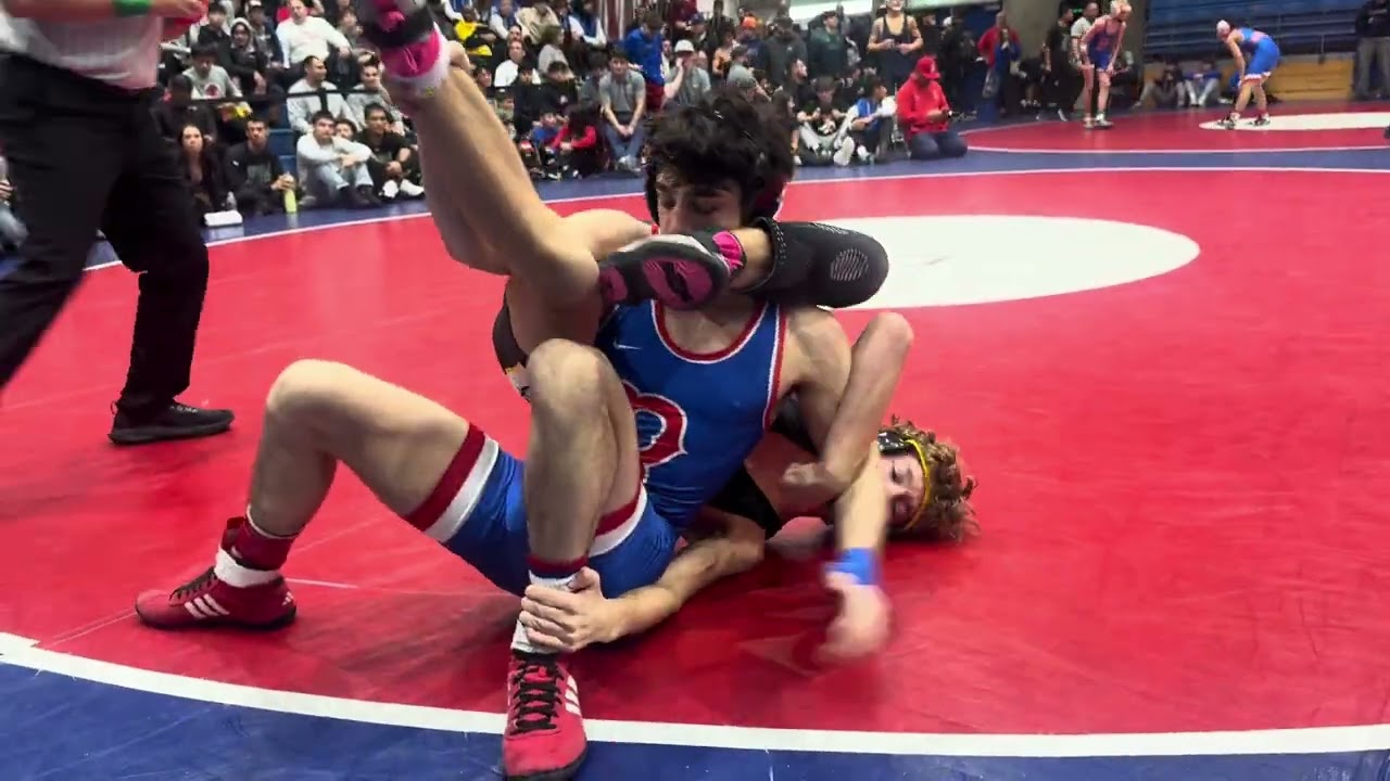 132 lbs- Semifinals- Nate Mitchell (Del Oro) LBTF 24-5 Rocklin Zinkin (Buchanan)