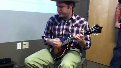 Performing "John Henry" at Cranbrook with Benjamin...