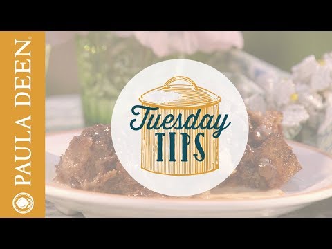 Sauce for bread pudding - Tuesday Tips