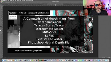 Depth Maps from 7 Sources Compared