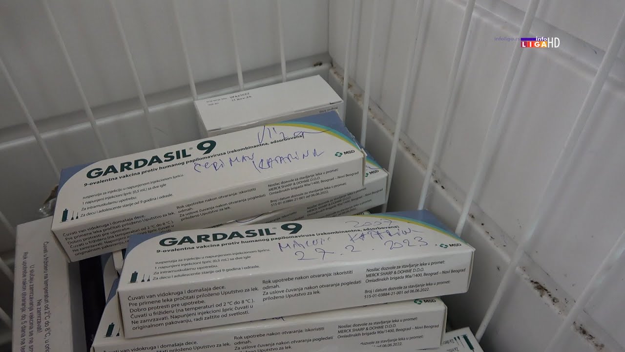 HPV- vakcina , protiv raka grlića materice i drugih karcinoma i u ivanjičkom Domu zdravlja