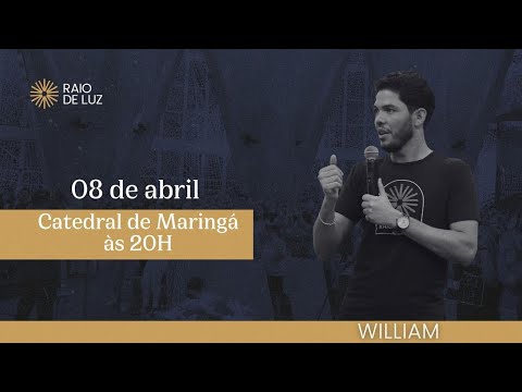 Pregação | William David | A Profecia de Caífas | Raio de Luz | 08/04/2025