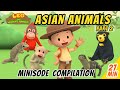 Asian Animals Minisode Compilation (Part 2/5) - Leo The Wildlife Ranger | Animation | For Kids