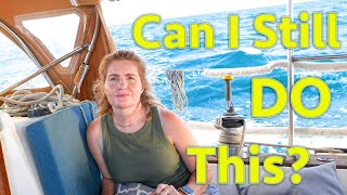 Harder Than We Remembered: Our FIRST Sail in 9 months(Calico Skies Sailing, Ep.193)