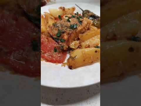 سمك سلمون بالفرن بطعم رائع