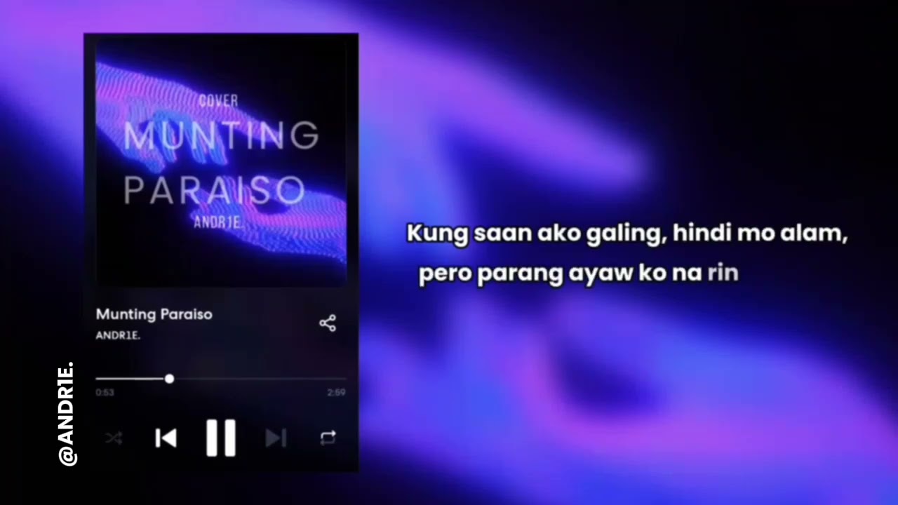 Munting Paraiso - Lo Ki | ANDR1E. (cover)