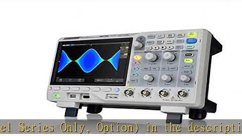 Siglent Technologies SDS1104X-E 100Mhz Digital Oscilloscope 4 channels Standard Decoder, Grey