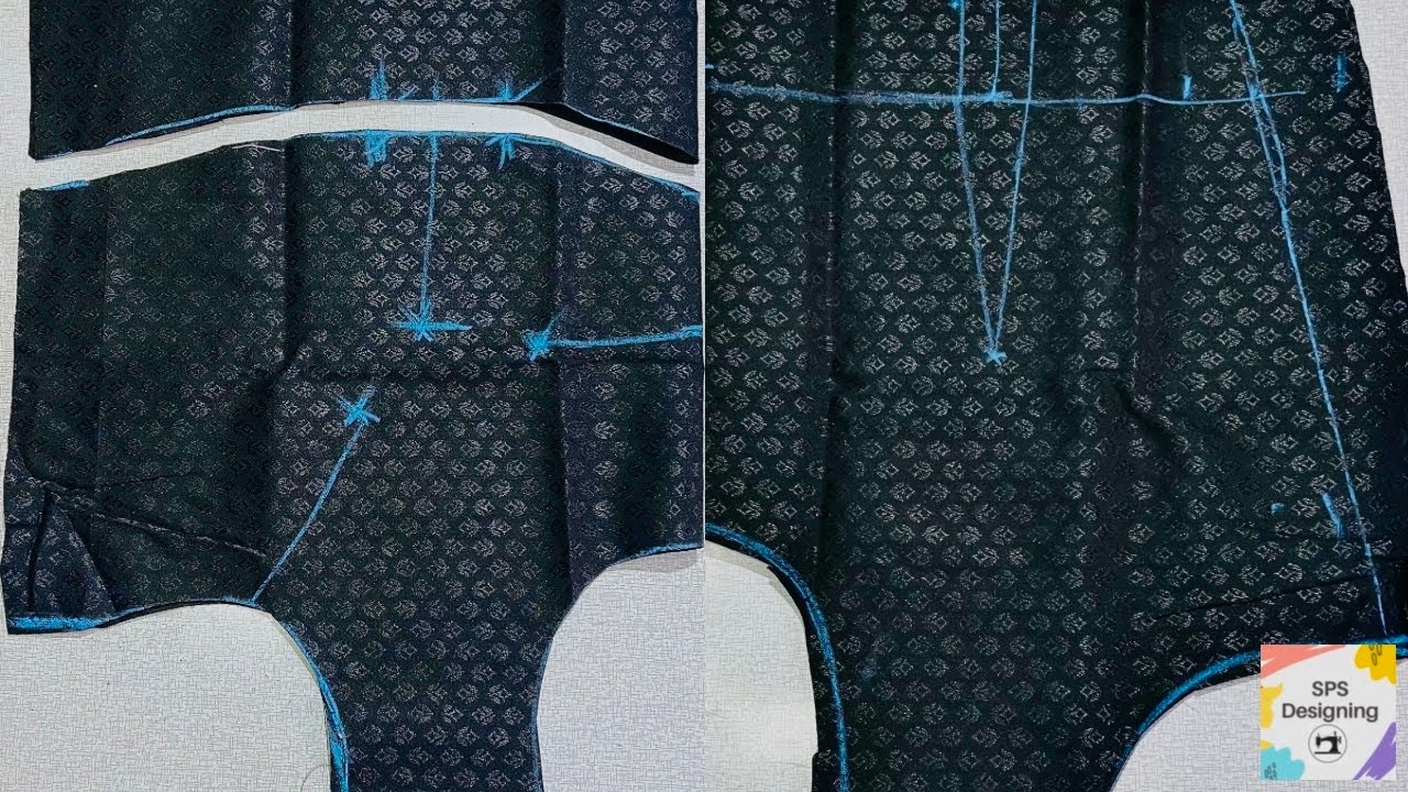 Saree  Blouse Cutting Tutorial for beginners malayalam blouse cutting easy method with theory