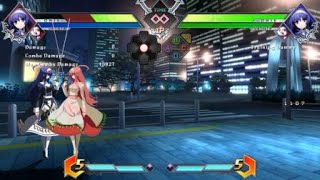 BBTAG Vatista/Orie corner safejump setup after double super combo ender