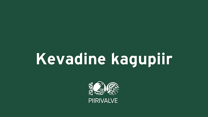 Kevadine kagupiir