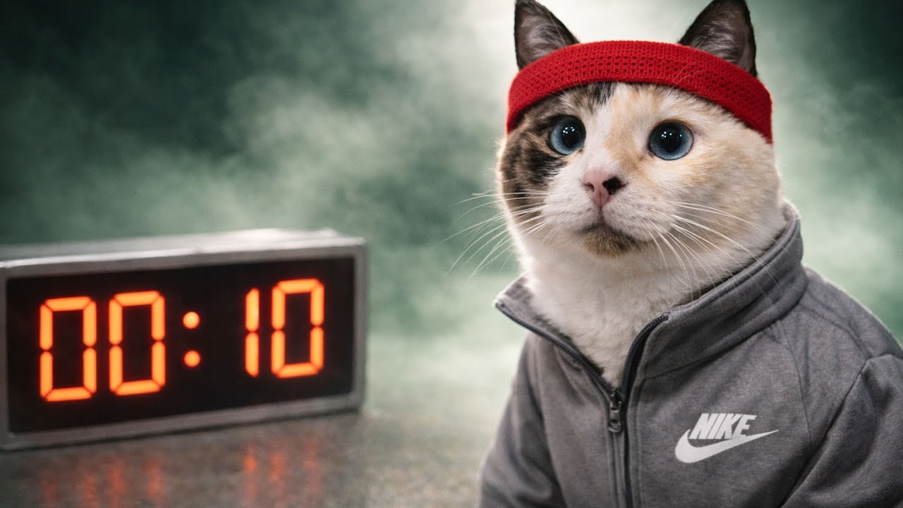 26 команд за минуту. Способна ли выполнить кошка?