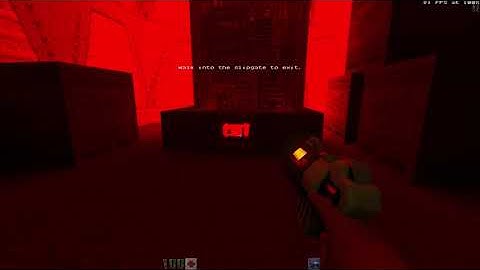 Q2RTX: Quake 1 e1m1 with emissive textures