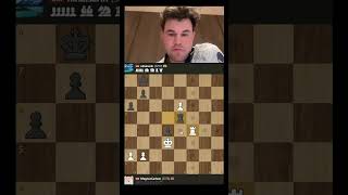 MAGNUS: Pure Knight Brilliance!  #chess  #chessgameplay #shorts