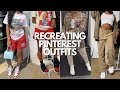 RECREATING PINTEREST OUTFITS | Streetwear and casual outfits | iamEgypt