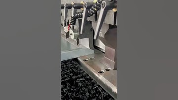 Bending machine - reverse edge bending process #bendingmachine #panelbender #sheetmetal #cncmachine