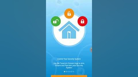 Texecom - Mobile app configuration