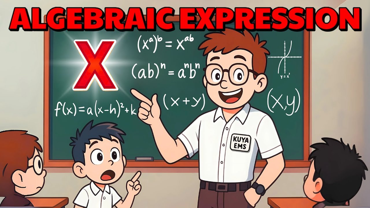 Algebraic Expressions: How to Speak the Language of X | Sipnayan Symmetry | Algebra Series Ep. 2