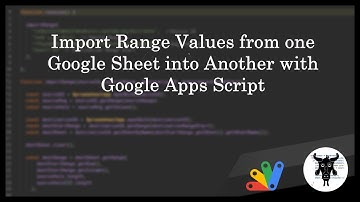 Copy and Paste Range Values from one Google Sheet into another with Google Apps Script