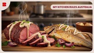 Amber and Mel Cook Lebanese Family Recipes | My Kitchen Rules Australia