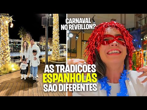 Vídeo: Como comemorar o Natal e Ano Novo na Espanha