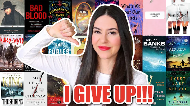 All the books I gave up on in 2022