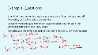 11.3 Digital Communications - Pulse Code Modulation Part 2