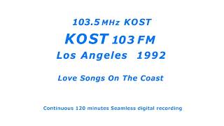 KOST 103 FM - Los Angeles 1992 ＬＡの人気ＦＭ局 コースト（ラブソング） screenshot 5