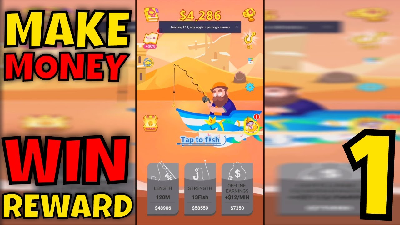 Fishing Master I'm a fisherman! Make Money playing Games