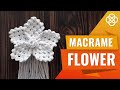 DIY Macrame Flower Tutorial | Macrame DIY | Easy Macrame Flower Tutorial
