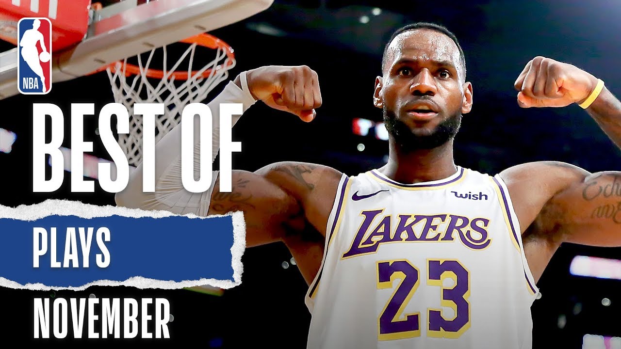 NBA's Best Plays | November 2019-20 NBA Season