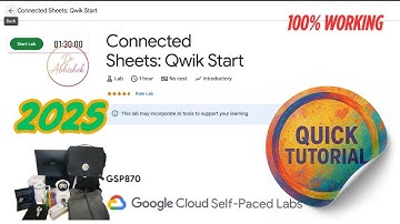 Connected Sheets: Qwik Start | GSP870 | Step By Step Guide | #qwiklabs #arcadefacilitator