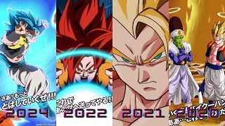 Evolution of Gogeta Animations 2016-2024 DBZ Dokkan Battle