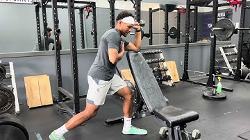 DB Incline Bench External Rotation