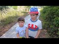 Giant spiders at Woodmont Natural area, Tamarac, Florida.