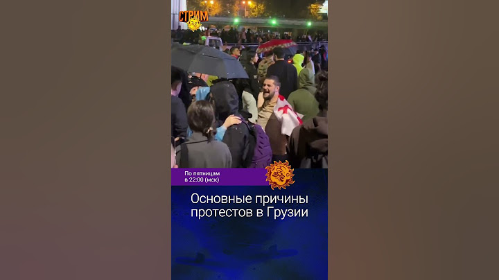 Основные причины протестов в Грузии. Александр Плющев.