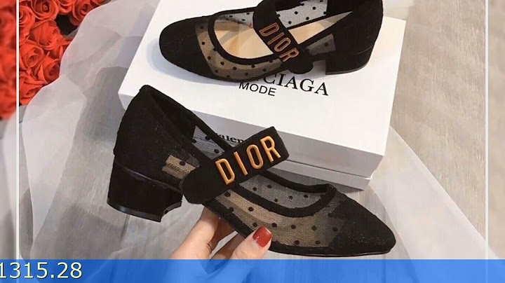 Giày dior nữ chính hãng giá bao nhiêu năm 2024