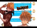 Haikyuu Texts - Lyric Prank (If I Killed Someone For You)